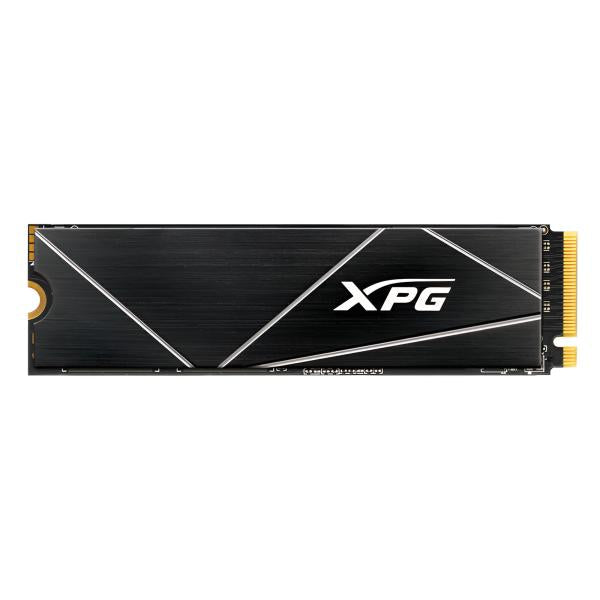 SSD M.2 XPG S70 1TB PCIe 4.0 NVMe vista frontal con etiqueta del modelo