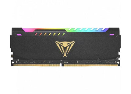 MEMORIA PC 16GB DDR4 3600MHZ PATRIOT RGB CL20 VIPER STEEL BLACK HS SINGLE PVSR416G360C0 V4S