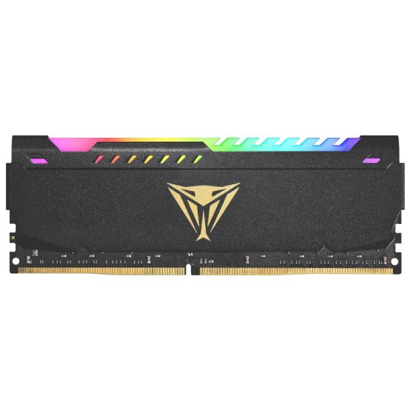 MEMORIA PC 8GB DDR4 3200MHZ PATRIOT RGB CL18 VIPER STEEL BLACK HS SINGLE PVSR48G320C8 V4S