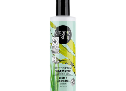 Organic Shop Shampoo anticaída algas y limoncillo 280ml