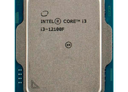 Procesador Intel Core i3-12100F | 12ª Gen | 3.3 GHz | 4 Núcleos | 12MB Caché | LGA 1700