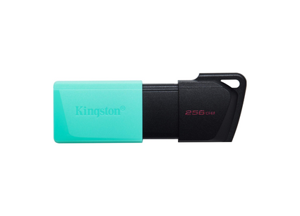 Memoria USB Kingston Exodia M | 256GB | USB 3.2 Gen 1 | Black/Teal | DTXM/256GB