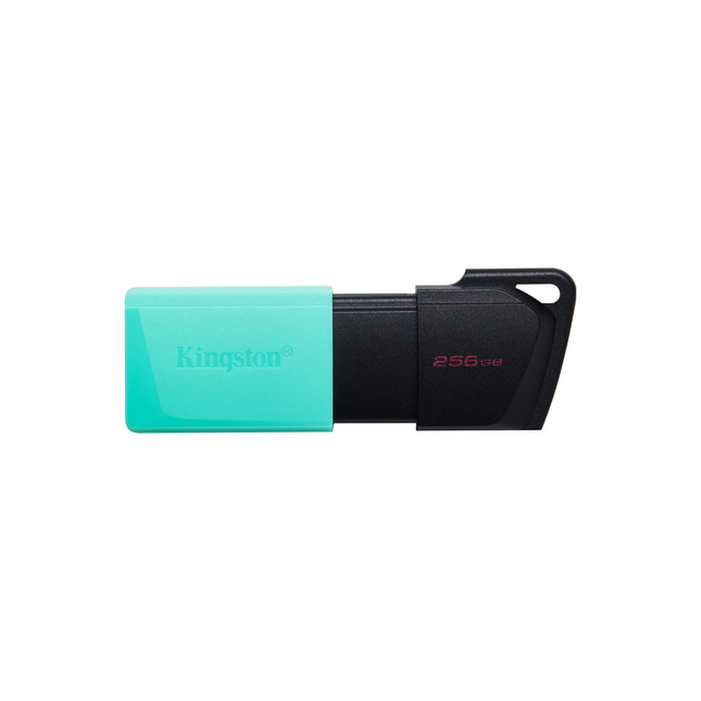 Memoria USB Kingston Exodia M | 256GB | USB 3.2 Gen 1 | Black/Teal | DTXM/256GB