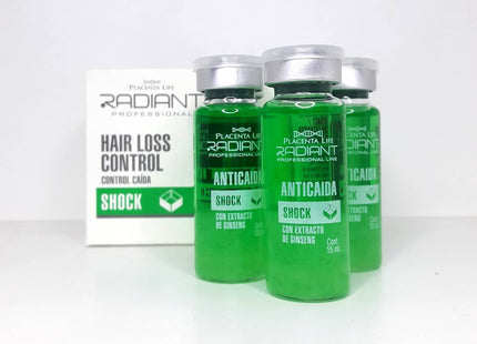 Ampolla Shock Fortalecedora Capilar 15ml Placent Life | Para fortalecer el cabello débil y reducir la caída