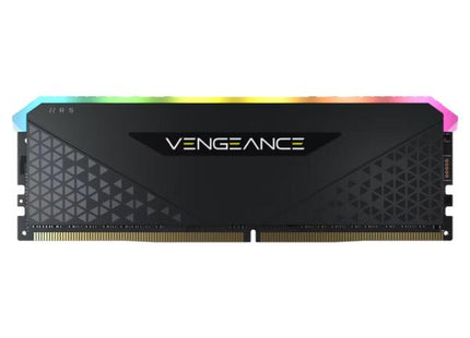 MEMORIA RAM PC-16GB-CORSAIR-CMG16GX4M1E3200C16-DDR4-3200 MHZ-CL16-1.35 V-RGB RS, XMP 2.0, DISIPADOR ALUMINIO-DIMM 288 PINES