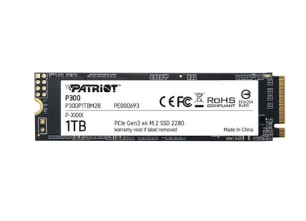 HD INTERNO 1TB M.2 SOLIDO PATRIOT P300P1TBM28 P300
