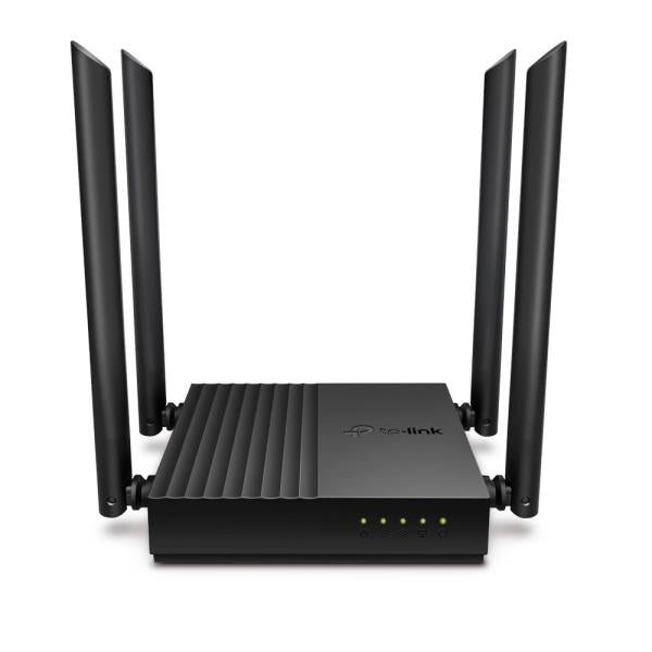 Router TP-Link Archer C64 | AC1200 | MU-MIMO | Dual Band | Inalámbrico | 4 Antenas Externas