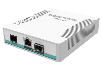 MikroTik Switch 5 Puertos SFP y Combo Gigabit, CRS106-1C-5S