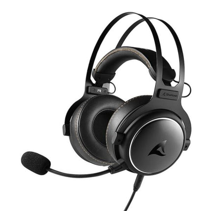 Headset Sharkoon Skiller SGH50 | 3.5 mm | Sonido Hi-Res | Micrófono desmontable | Almohadillas intercambiables