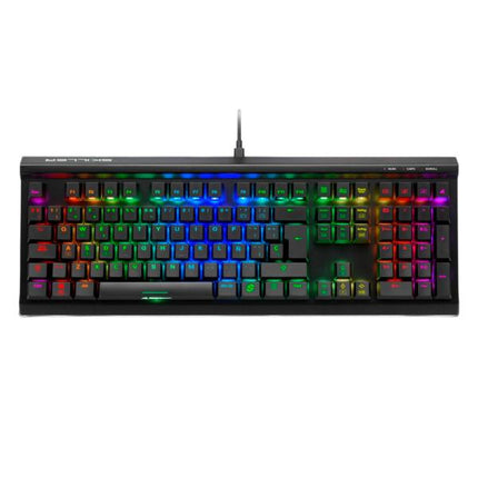 Teclado Gaming RGB Sharkoon Skiller SGK60 | Mecánico | Alámbrico USB | Español | Switch Rojo