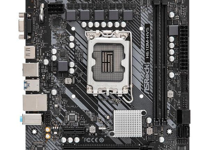 TARJETA MADRE ASROCK H610M-HVS LGA1700 MICRO-ATX DDR4 90-MXBHT0-A0UAYZ
