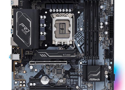 Tarjeta Madre ASRock H670M PRO RS DDR4 | Micro ATX | LGA 1700 | DDR4 hasta 5000 MHz