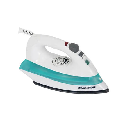 Plancha de Vapor Black+Decker IRBD100 | 1100 W | Suela Antiadherente | Golpe y Spray | Selector de Tela
