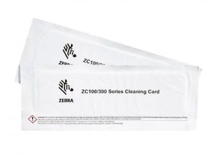 KIT DE LIMPIEZA ZEBRA ZC100/300 2 CARDS 105999-311-01