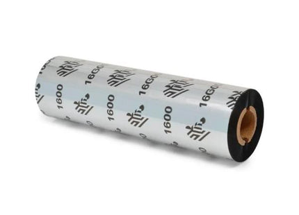 RIBBON ZEBRA CERA 4.33" X 75 NUCLEO 0.5" METROS 1600 WAX 01600GS11007