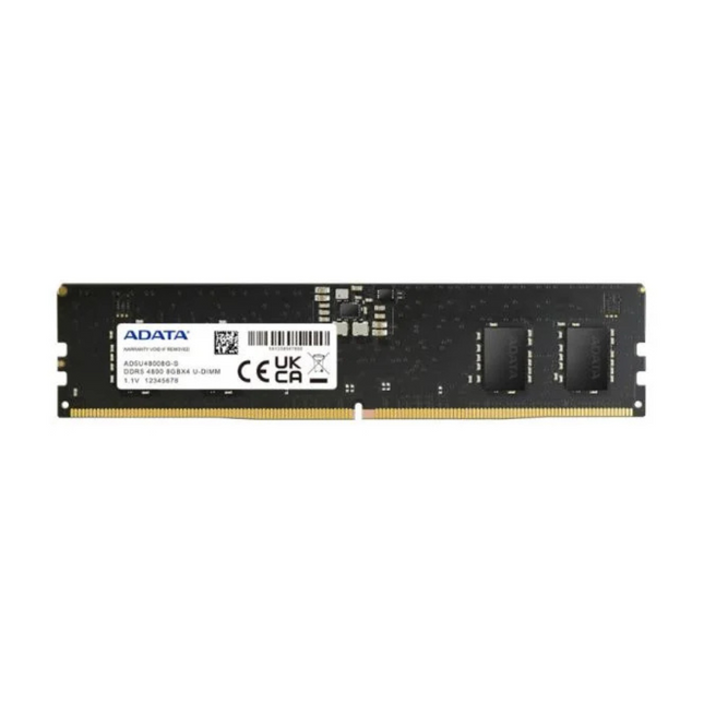 Memoria RAM PC ADATA AD5U480016G-S | 16GB | DDR5 | 4800MHz | 1.1V