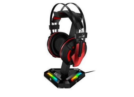 Soporte para Headset Genius GX-UH100 | Soporte Vertical | Iluminación RGB | Estructura Antideslizante | USB