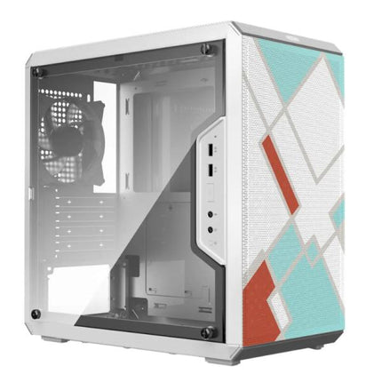CASE COOLER MASTER MASTERBOX Q300L RETRO MINI TOWER  VENTILADOR 1 DE 120MM CON PANEL LATERAL ACRÍLICO TRANSPARENTE MCB-Q300L-WANN-S00