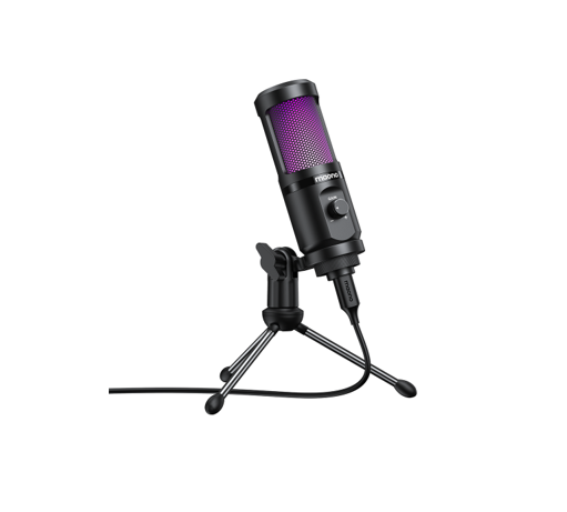 Micrófono Maono AU‑PM461TR RGB | USB | Cardioide | 20 Hz–20 kHz | Gain Knob | RGB