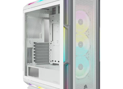 Case Gaming Corsair iCUE 5000T | ATX RGB | Tempered Glass | Mid Tower | Smart White