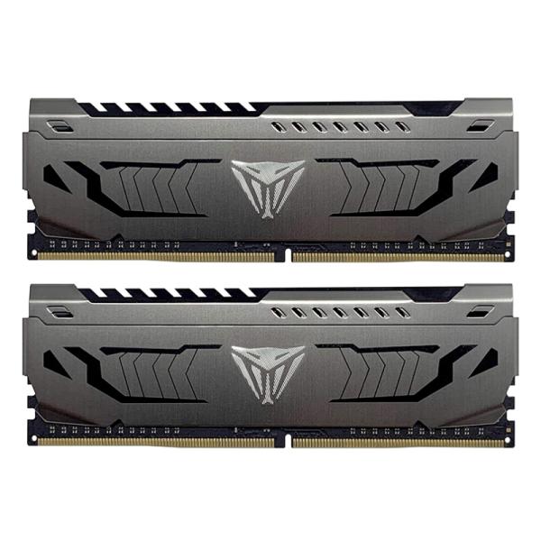 MEMORIA PC 8GB DDR4 3200MHZ PATRIOT ( 2 x 4) CL16 VIPER 4 STEEL HS  DUAL KIT PVS48G320C6K V4S