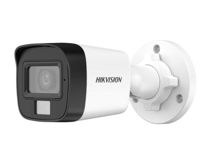 Cámara de Seguridad Analógica Hikvision DS-2CE16K0T-LPFS | 3K | Mini Bullet | Dual Luz | Audio | IP67
