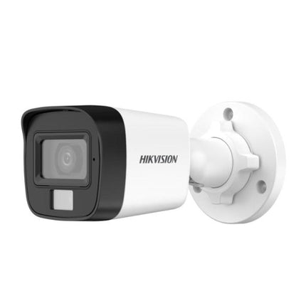 Cámara de Seguridad Analógica Hikvision DS-2CE16K0T-LPFS | 3K | Mini Bullet | Dual Luz | Audio | IP67