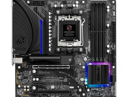 Tarjeta Madre ASRock B650M PG Riptide | AM5 | Micro-ATX | DDR5 | PCIe 5.0 | Wi-Fi Ready