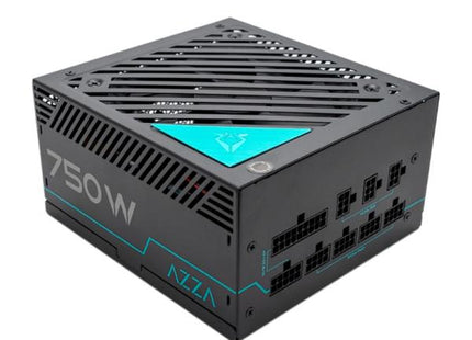FUENTE DE PODER AZZA 750W GOLD PSU 80 PLUS MODULAR ATX PSAZ-750G