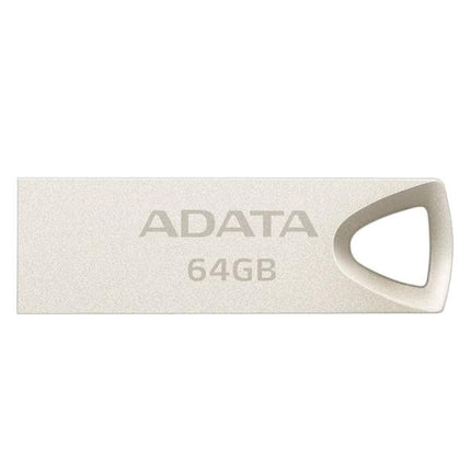Memoria USB ADATA UV210 | 64GB | USB 2.0 | Diseño Metálico Capless | AUV210-64G-RGD