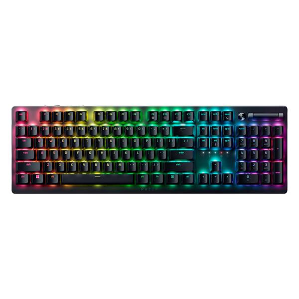 TECLADO GAMING RGB RAZER DEATHSTALKER V2 PRO MEMBRANA INALÁMBRICO BLUETOOTH INGLÉS  RZ03-04361100-R311