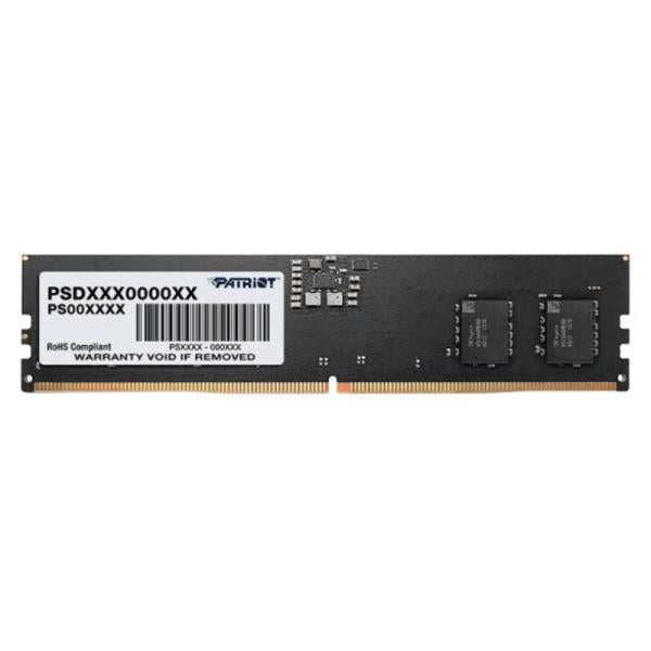 MEMORIA RAM PC 32GB PATRIOT SIGNATURE LINE PSD532G56002 DDR5 5600 MHZ CL46 1.1 V SIN DISIPADOR DIMM 288 PINES