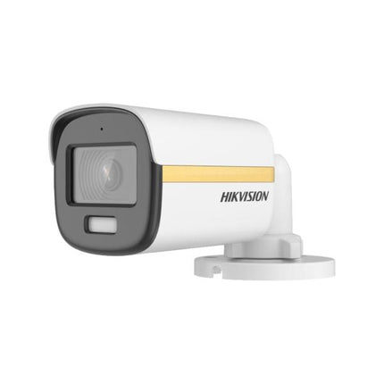 Cámara de Seguridad Hikvision DS-2CE10DF3T-FS | 2MP | ColorVu | Audio Integrado | Mini Bullet | IP67