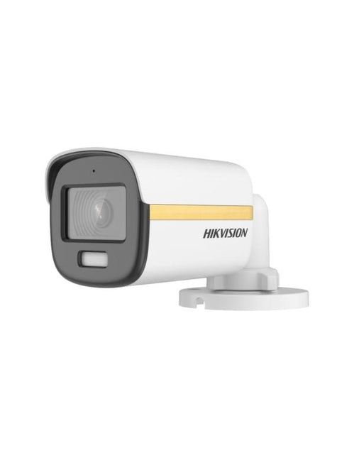 Cámara de Seguridad Hikvision DS-2CE10DF3T-FS | 2MP | ColorVu | Audio Integrado | Mini Bullet | IP67