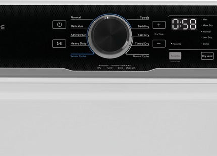 Secadora Eléctrica Frigidaire FLVE7523BW | 25 kg | Blanca