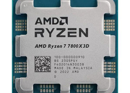 PROCESADOR AMD RYZEN 7 7800X3D 7MA GEN 5 GHZ AM5 100-100000910WOF