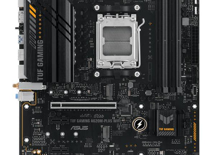 Tarjeta Madre ASUS TUF GAMING A620M-PLUS WIFI | AM5 | DDR5 | PCIe 4.0 | Wi-Fi 6