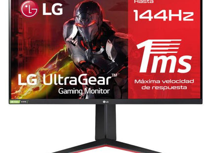 Monitor LG 27GN65R-B | 27” | FHD 1920x1080 | 144Hz | DP | HDMI | Plano Slim