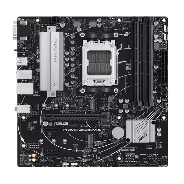 Tarjeta madre ASUS PRIME A620M-A-CSM formato micro-ATX con socket AM5 y slots DDR5