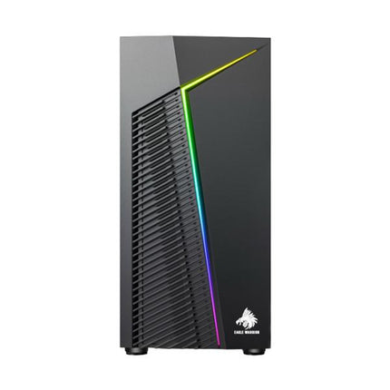 CASE GAMING  EAGLE WARRIORS CG03RWRA001C H410 GLASS  ARGB STIPE IN THE FRONT 160MM