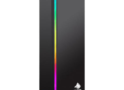 CASE GAMING RGB EAGLE WARRIOR CG33RXRA001C VENTILADORES 3 DE 120MM CON VIDRIO LATERAL Y TIRA RGB
