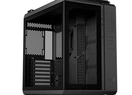 Case Gaming ASUS TUF GT502 vista completa en ángulo isométrico
