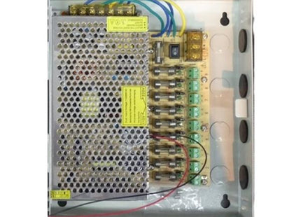 CAJA DE CORRIENTE SKY 18 SALIDAS -12V/CD20A CRC-15