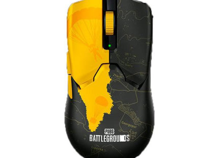 Mouse gaming Razer Viper V2 Pro edición PUBG vista frontal con diseño ergonómico