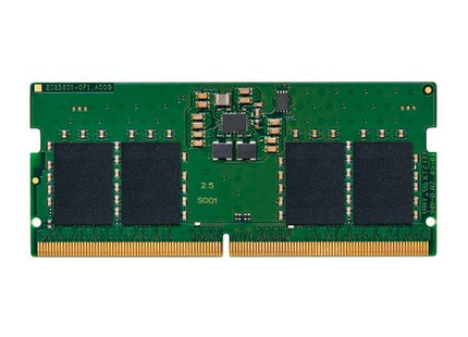 Memoria RAM Kingston 8GB DDR5 4800MHz para laptop vista frontal con etiqueta modelo KVR48S40BS6-8