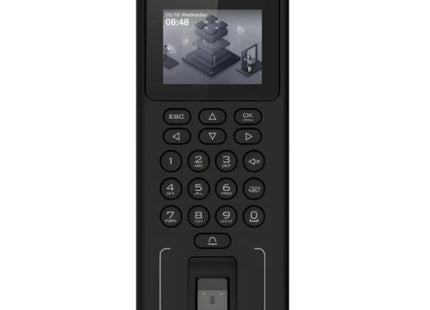 CONTROL DE ACCESO HIKVISION DS-K1T321MFWX | 2.4” LCD Display | 2MP Lens | Reconocimiento Facial y Huella Dactilar