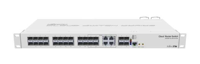 MikroTik Switch 20 SFP y 4 SFP+, CRS328-4C-20S-4S+RM