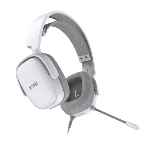 Headset XPG Precog S | 50mm | 20–20,000Hz | Omnidireccional | 3.5mm | Blanco