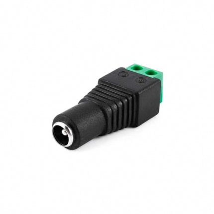 Conector DC Hembra FXXDCFH1001C | 5.5 x 2.1mm | 12–36V | Montaje Rápido