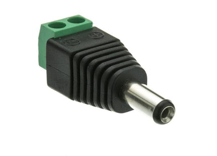 Conector DC Macho FXXDCMH1001C | 5.5 x 2.1mm | 12–36V | Plug de Alimentación